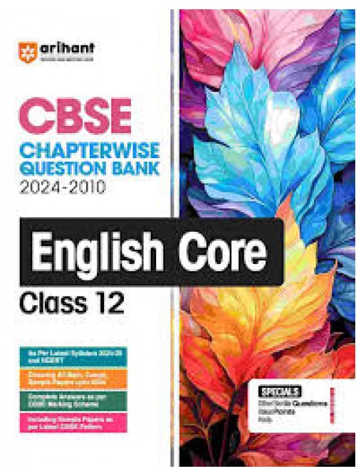 CBSE  Chapterwise English Core Question Bank Class 12 (2024-25) at Ashirwad Publication